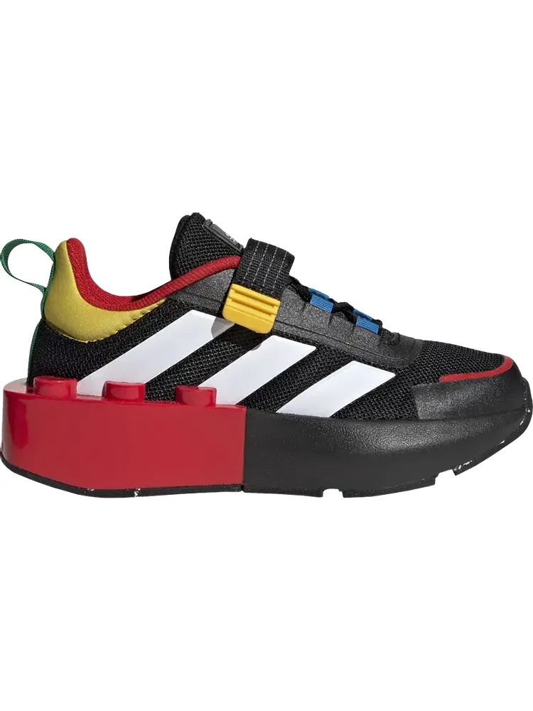 Кроссовки Adidas LEGO x Tech Runner EL Little Kid 'Shock Blue Red' — изображение 1 из 1, синий