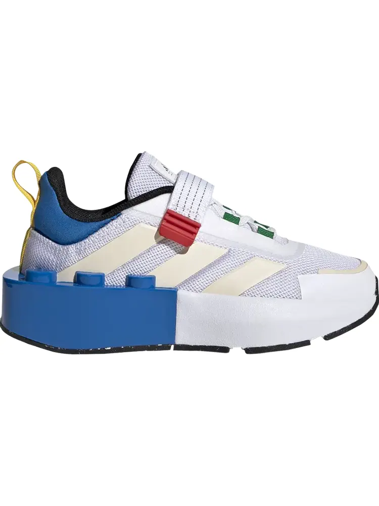 Кроссовки Adidas LEGO x Tech Runner EL Little Kid 'Black Red' — изображение 1 из 1, черный