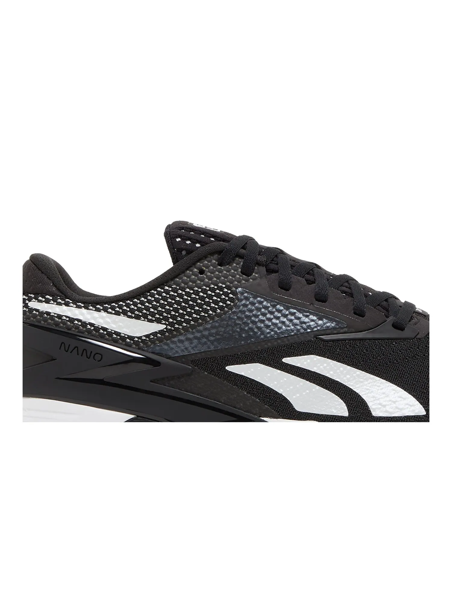 Кроссовки Nano X3 Reebok — изображение 2 из 8, черный/белый/оранжевый
