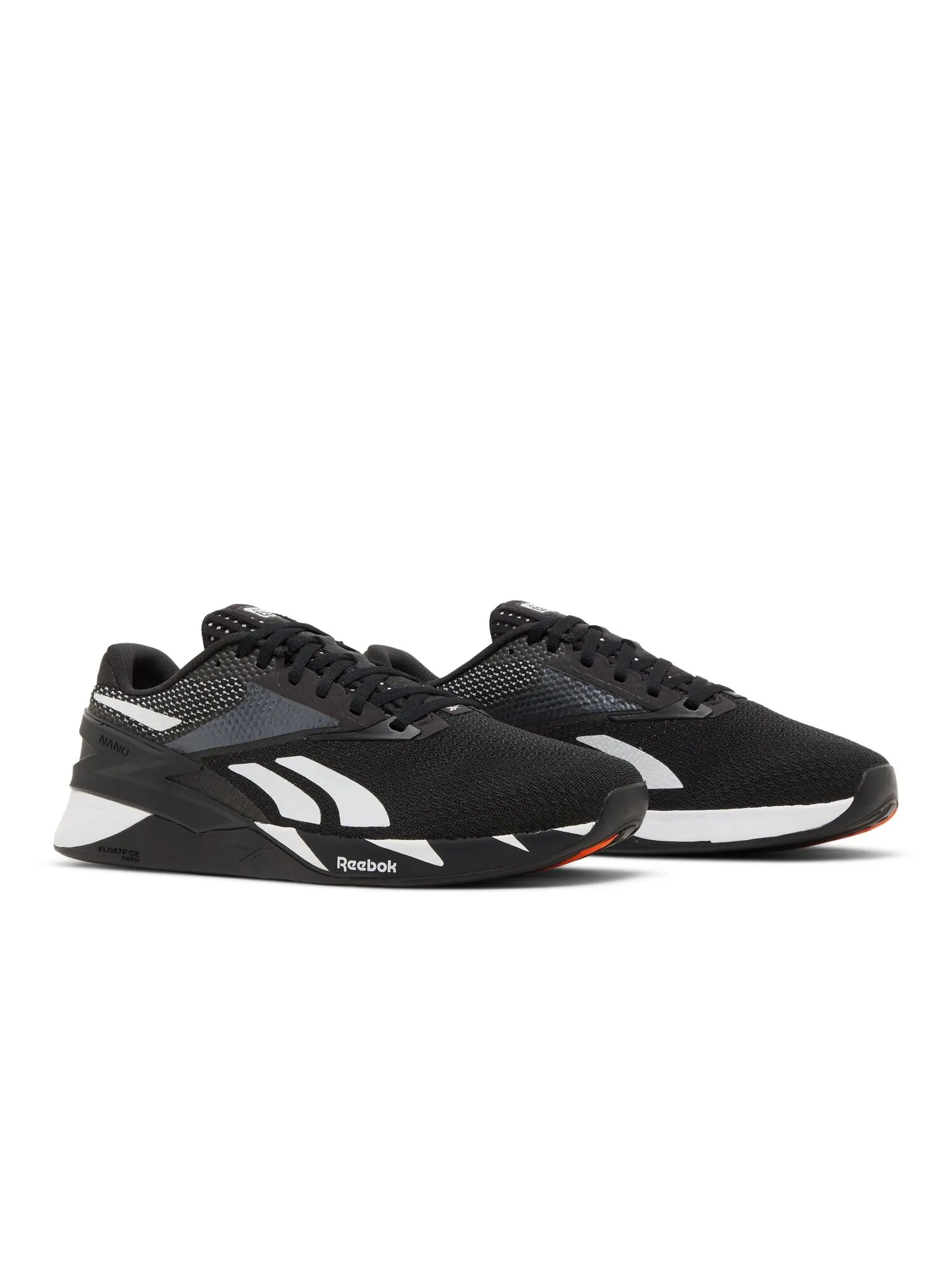 Кроссовки Nano X3 Reebok — изображение 8 из 8, черный/белый/оранжевый