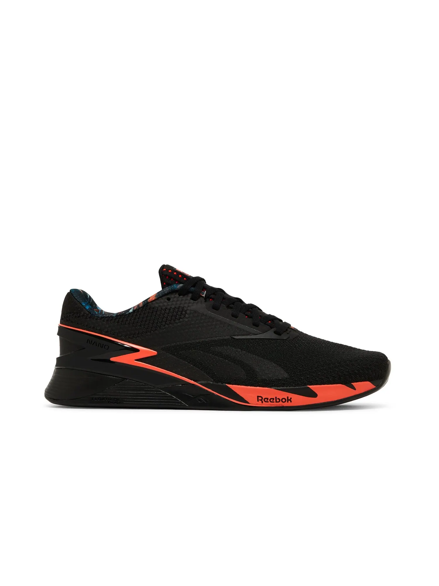 Кроссовки Nano X3 Reebok — изображение 1 из 8, черный/оранжевый/серый