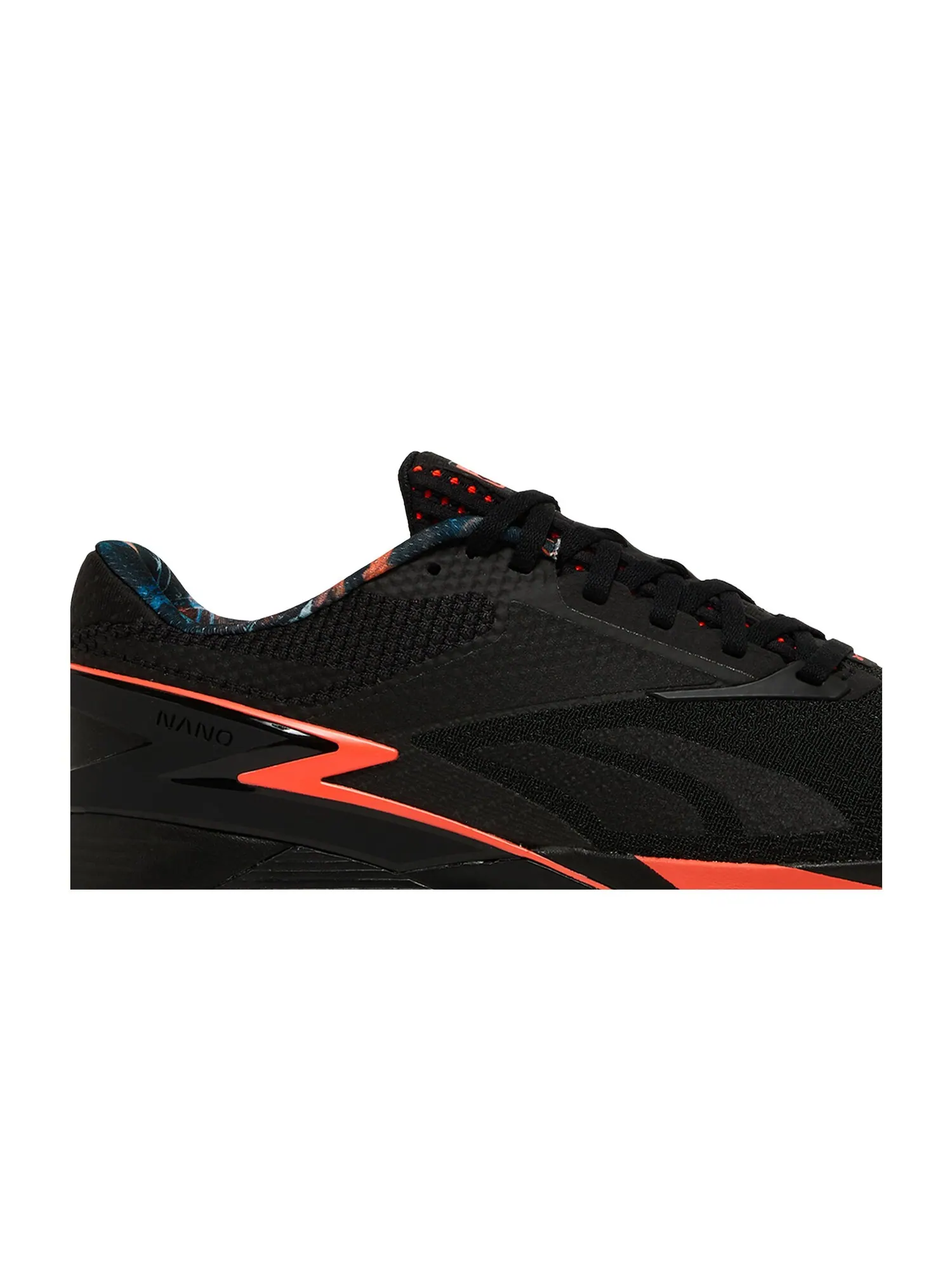 Кроссовки Nano X3 Reebok — изображение 2 из 8, черный/оранжевый/серый
