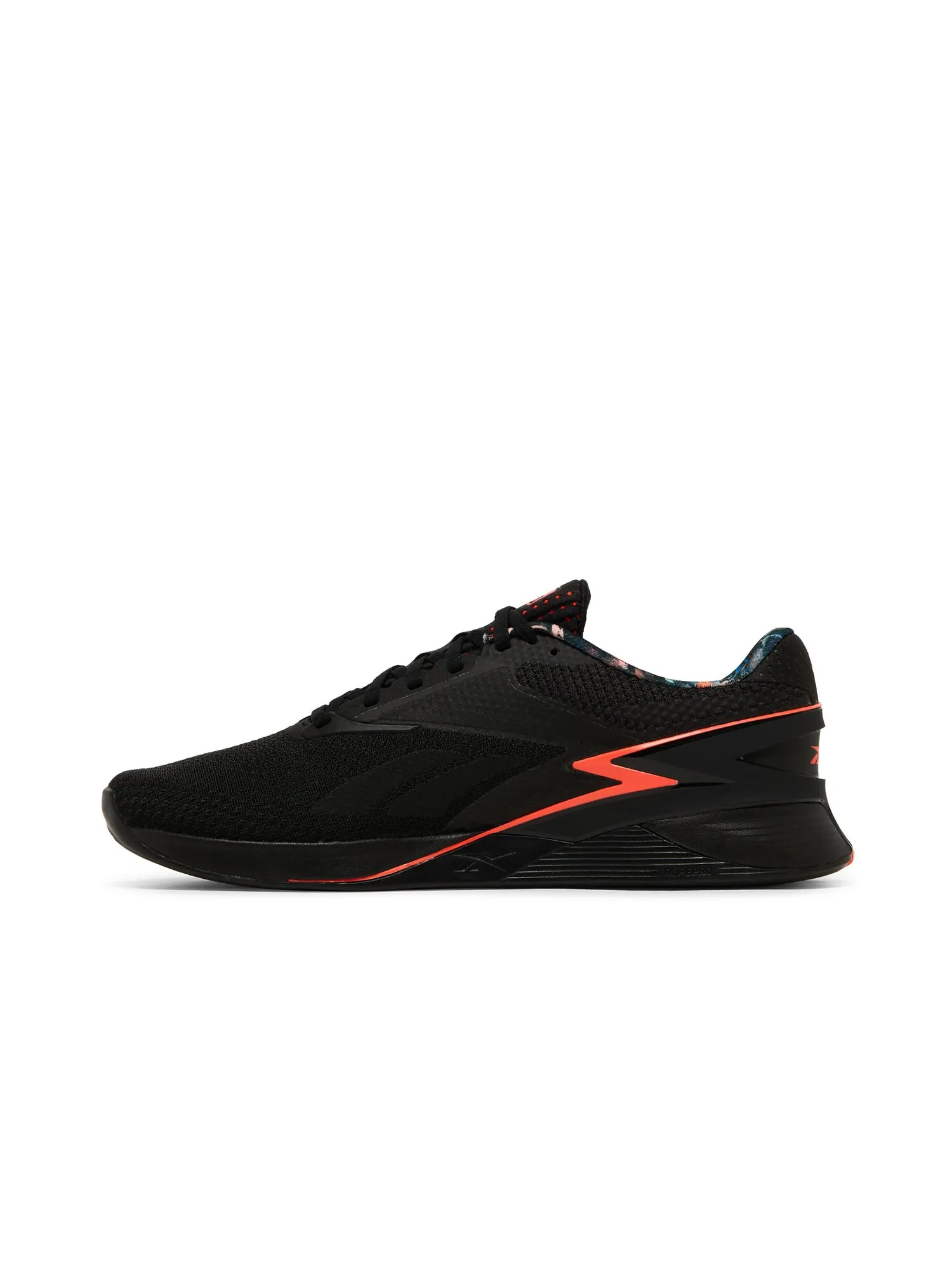 Кроссовки Nano X3 Reebok — изображение 3 из 8, черный/оранжевый/серый