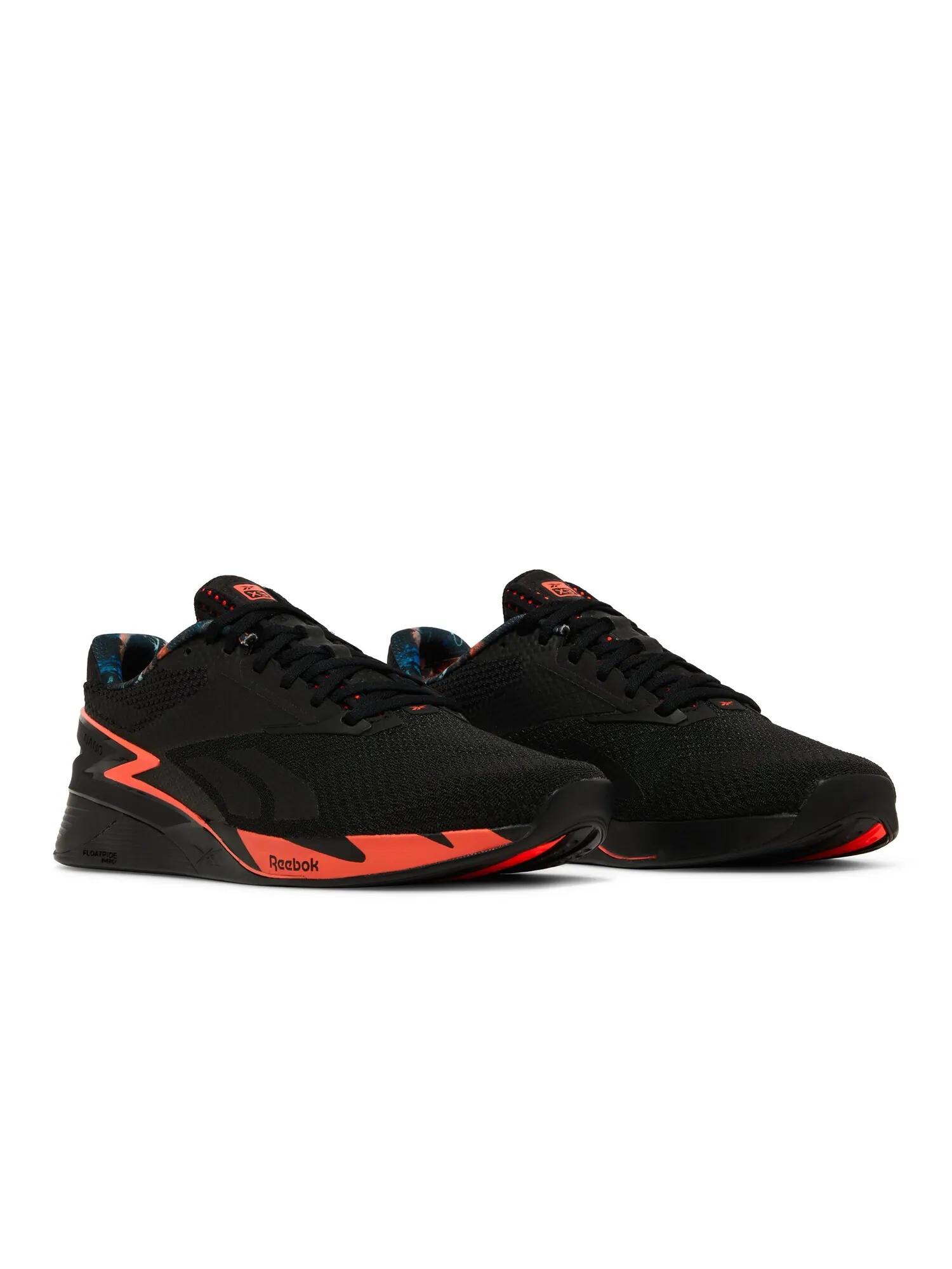 Кроссовки Nano X3 Reebok — изображение 8 из 8, черный/оранжевый/серый