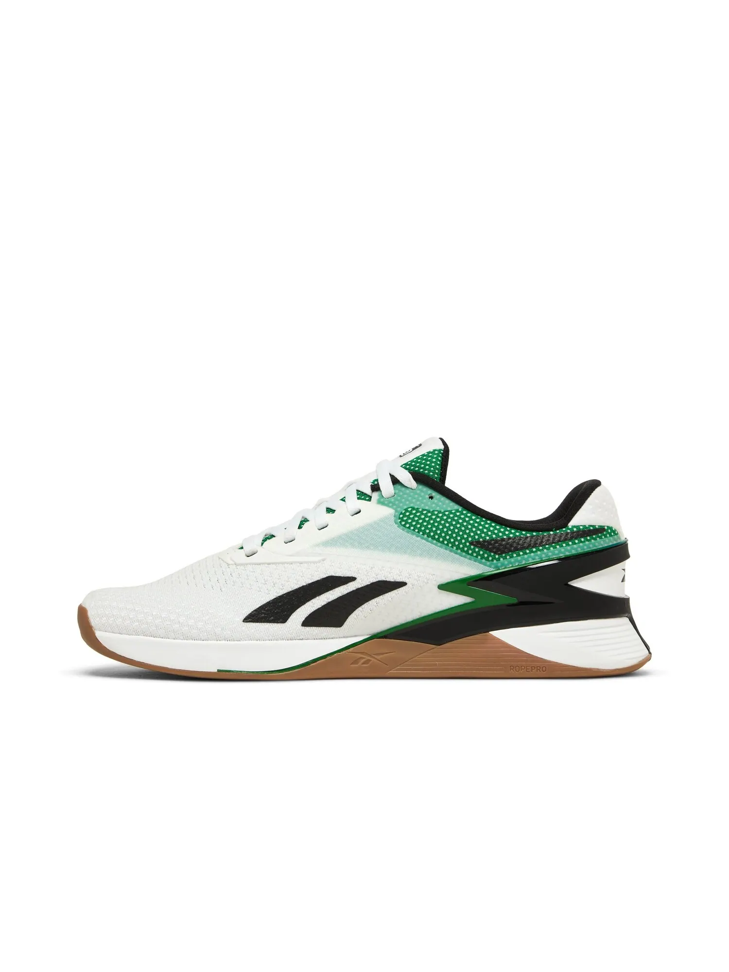 Кроссовки Nano X3 Reebok — изображение 3 из 8, белый/зеленый/синий
