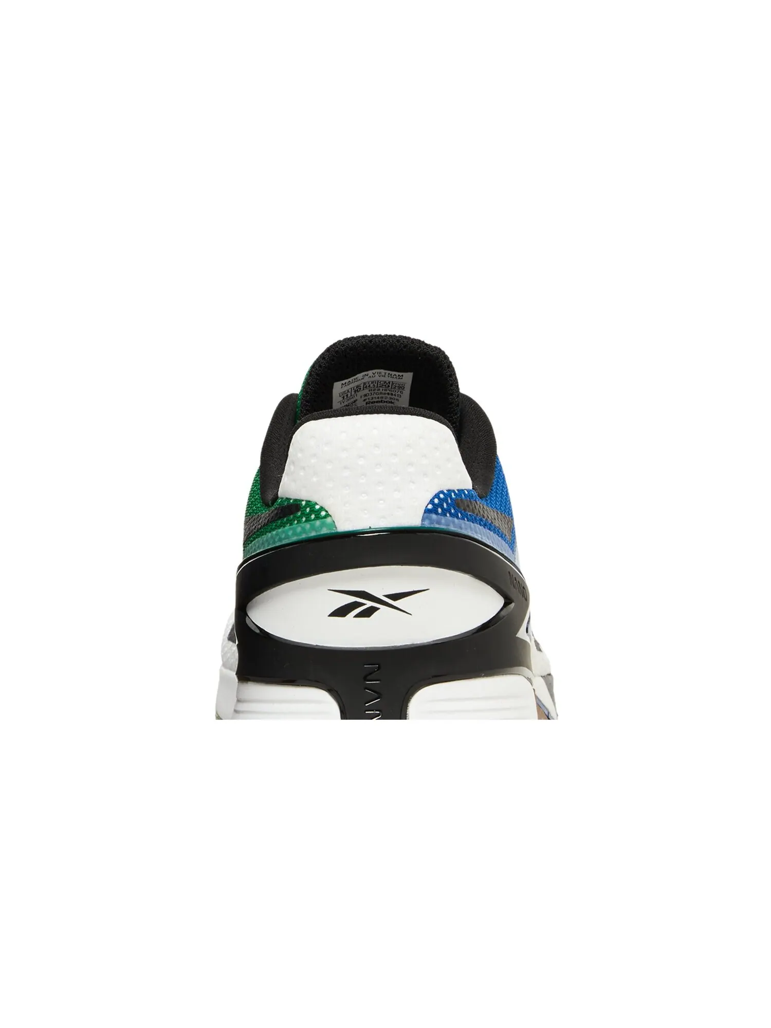 Кроссовки Nano X3 Reebok — изображение 7 из 8, белый/зеленый/синий