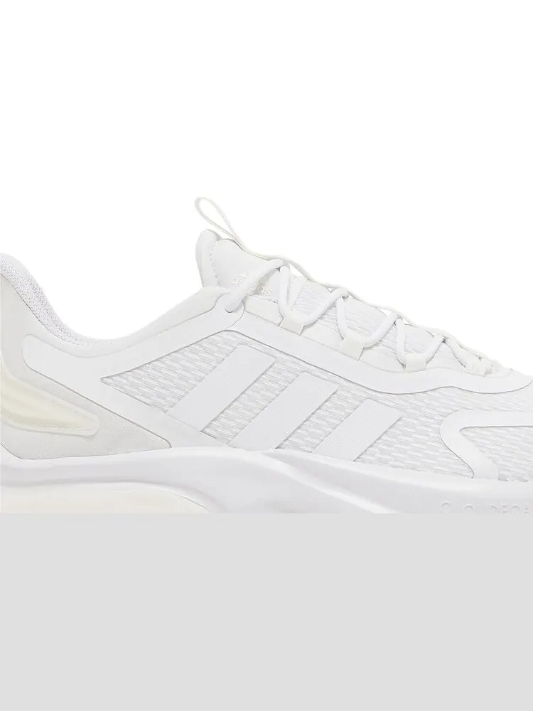 Кроссовки Alphabounce Plus 'Triple White' — изображение 2 из 4, белый