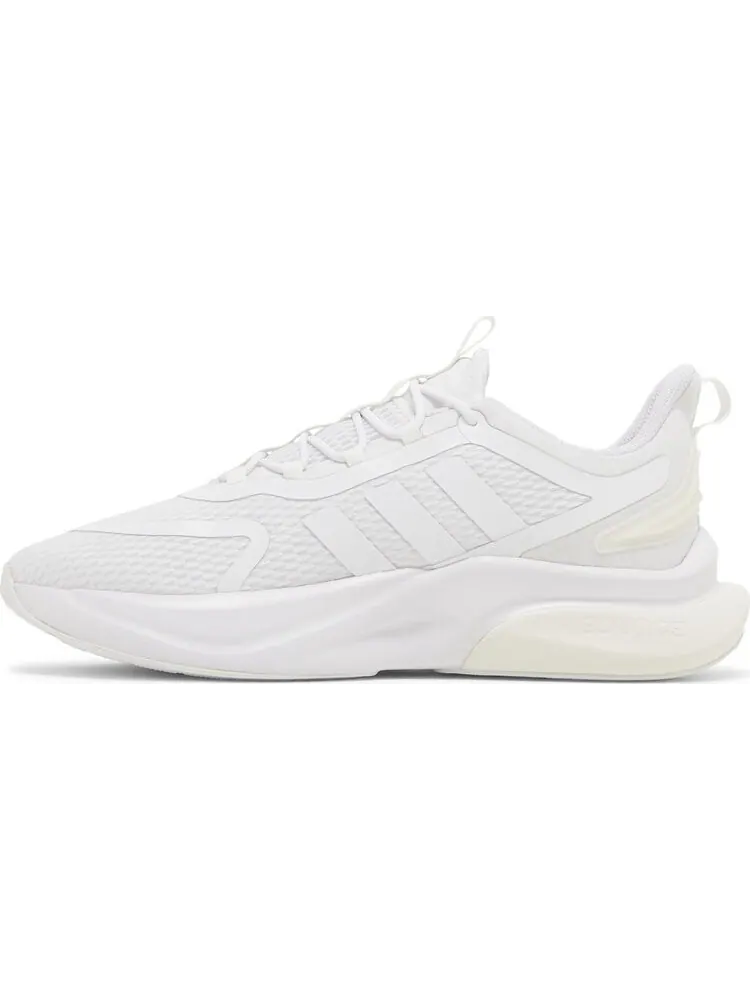 Кроссовки Alphabounce Plus 'Triple White' — изображение 3 из 4, белый