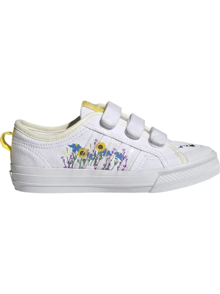 Кроссовки Nizza Little Kid 'Save The Bees' — изображение 1 из 1, белый
