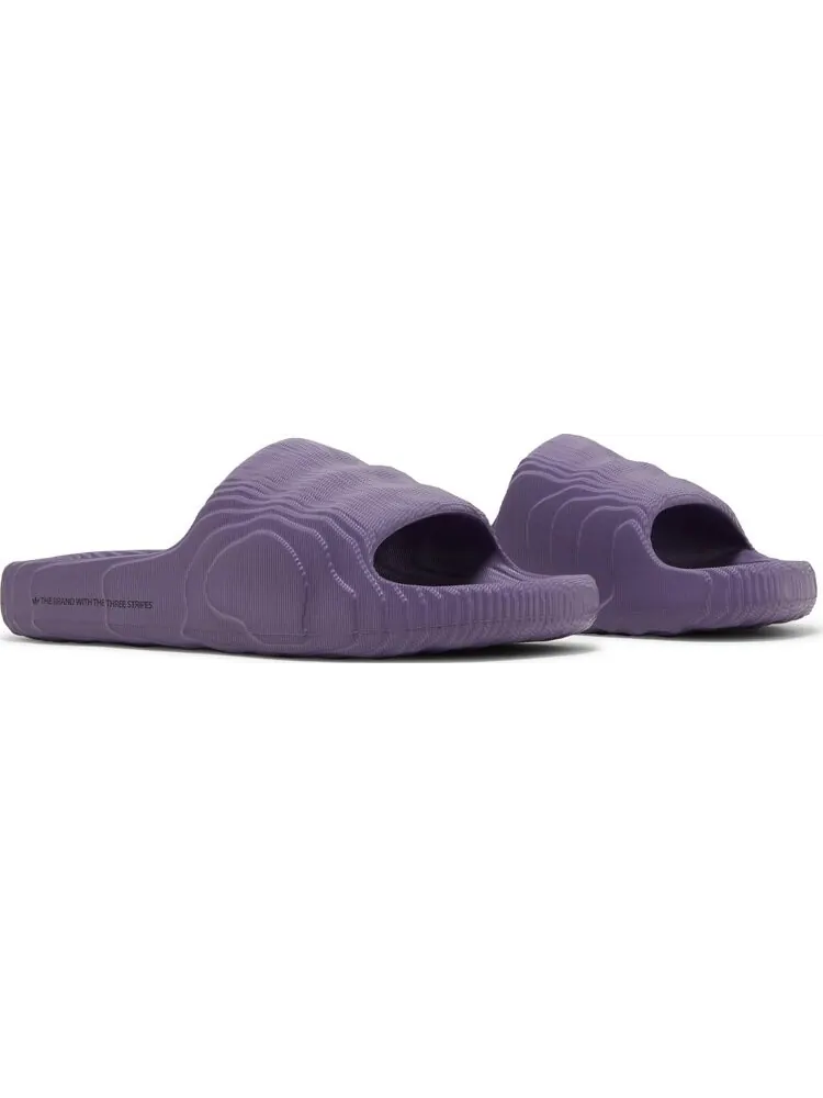 Шлепанцы Adidas Adilette 22 Slides — изображение 8 из 8, фиолетовый