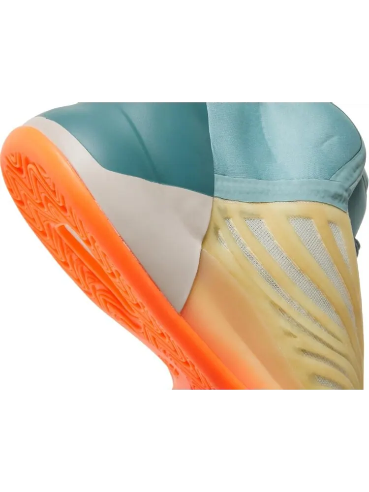 Кроссовки Adidas Yeezy Quantum Hi-Res Coral — изображение 10 из 10, оранжевый
