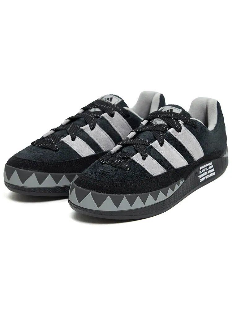 Кроссовки Adidas Neighborhood x Adimatic 'Black' — изображение 3 из 4, черный