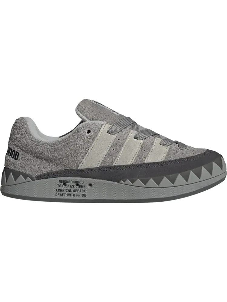 Кроссовки Adidas Neighborhood x Adimatic 'Grey' — изображение 1 из 1, серый