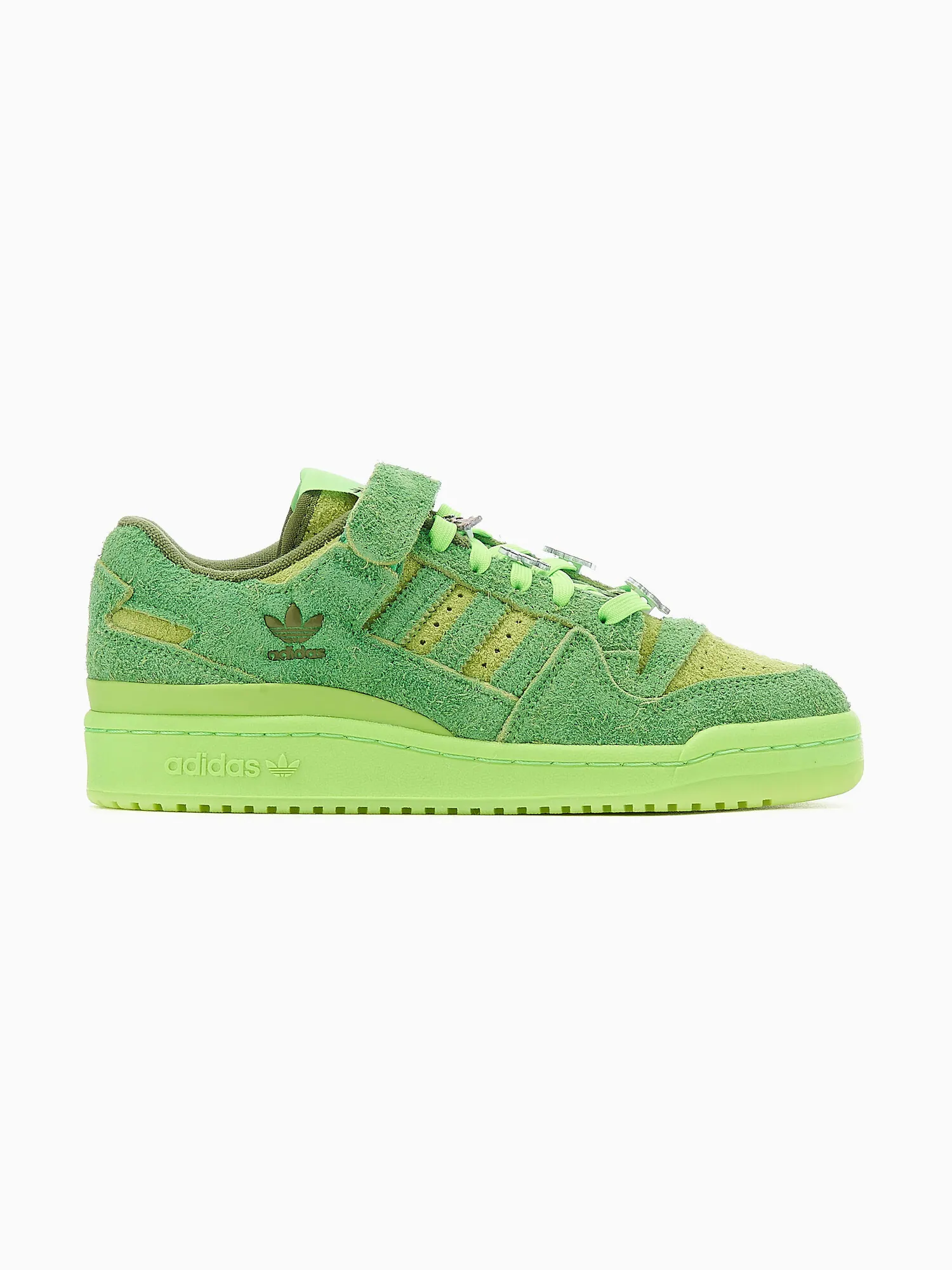 Кроссовки Adidas Dr. Seuss x Forum Low 'Grinch' Unisex — изображение 1 из 13, зеленый