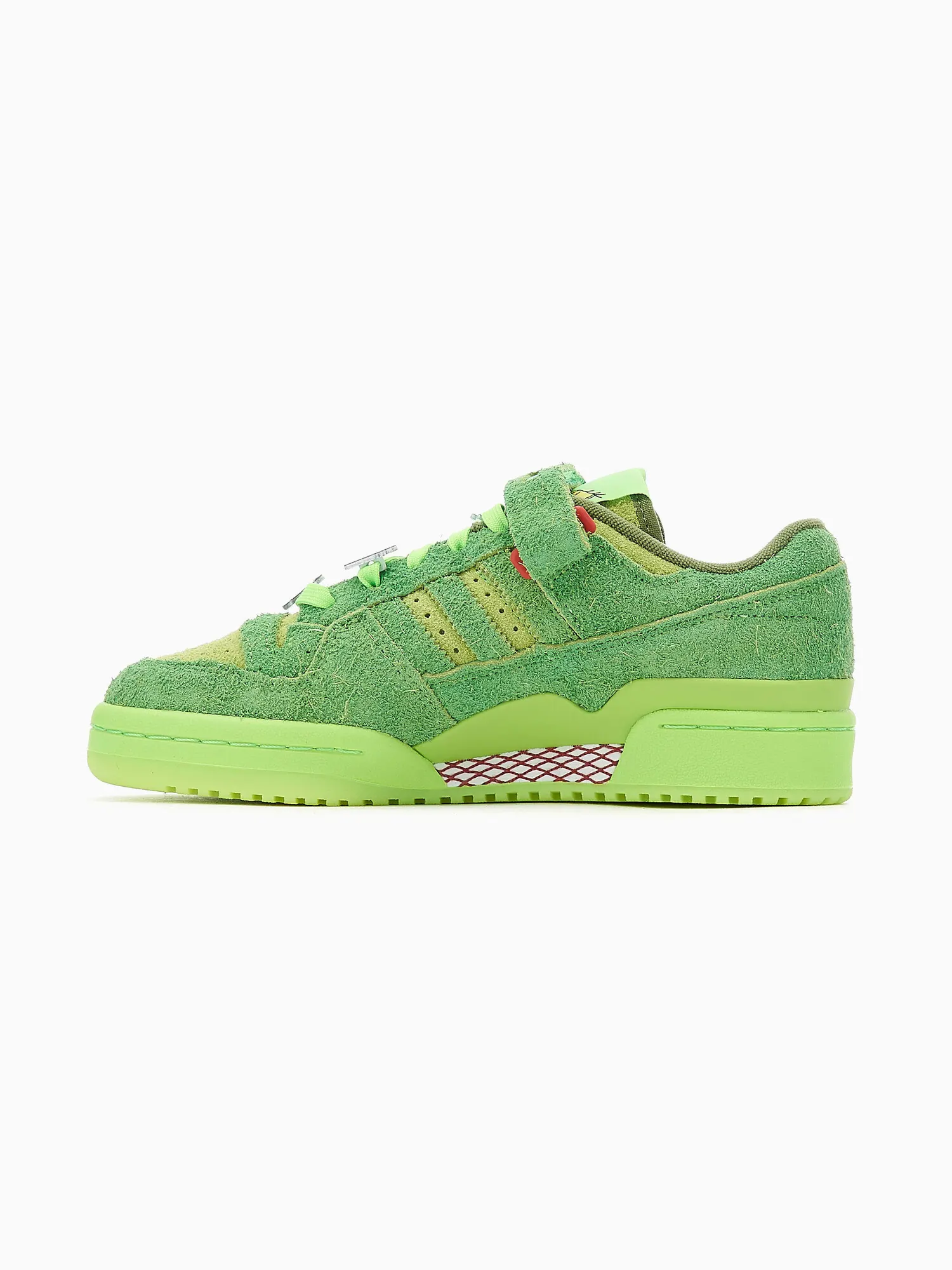 Кроссовки Adidas Dr. Seuss x Forum Low 'Grinch' Unisex — изображение 2 из 13, зеленый