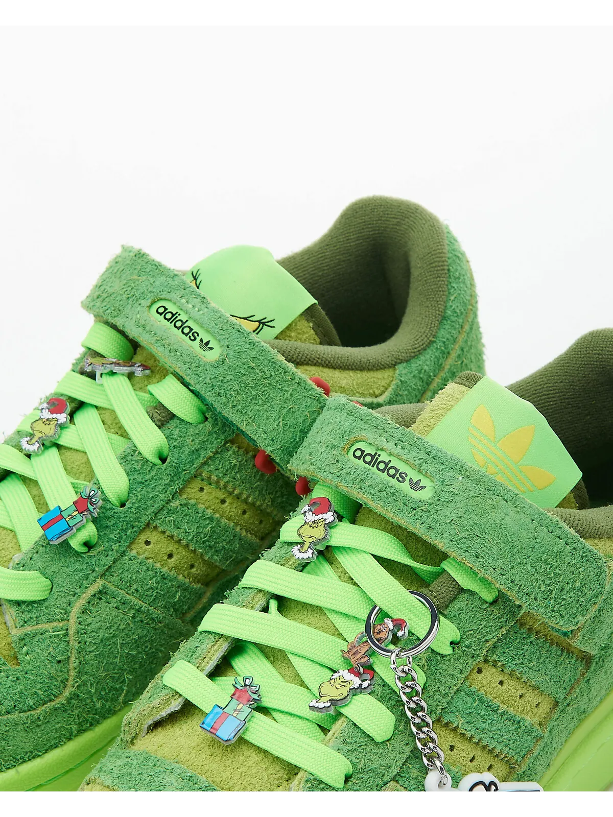 Кроссовки Adidas Dr. Seuss x Forum Low 'Grinch' Unisex — изображение 7 из 13, зеленый