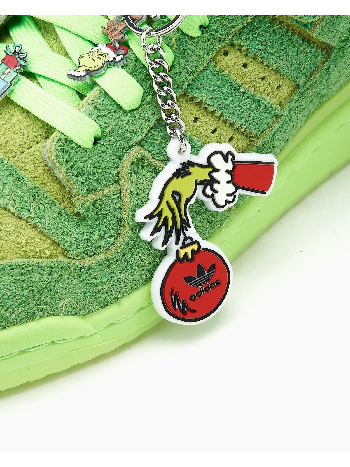 Кроссовки Adidas Dr. Seuss x Forum Low 'Grinch' Unisex — изображение 9 из 13, зеленый