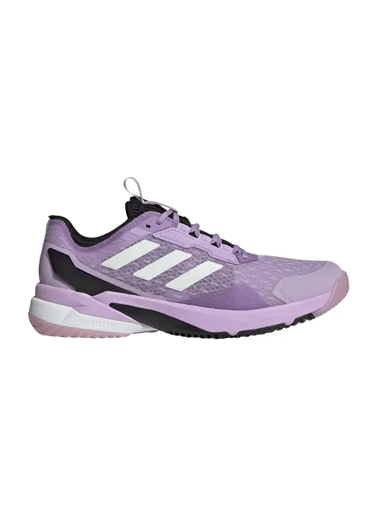 Кроссовки adidas Wmns Crazyflight 6 Indoor 'Powder Plum' — изображение 1 из 1, металлик/черный