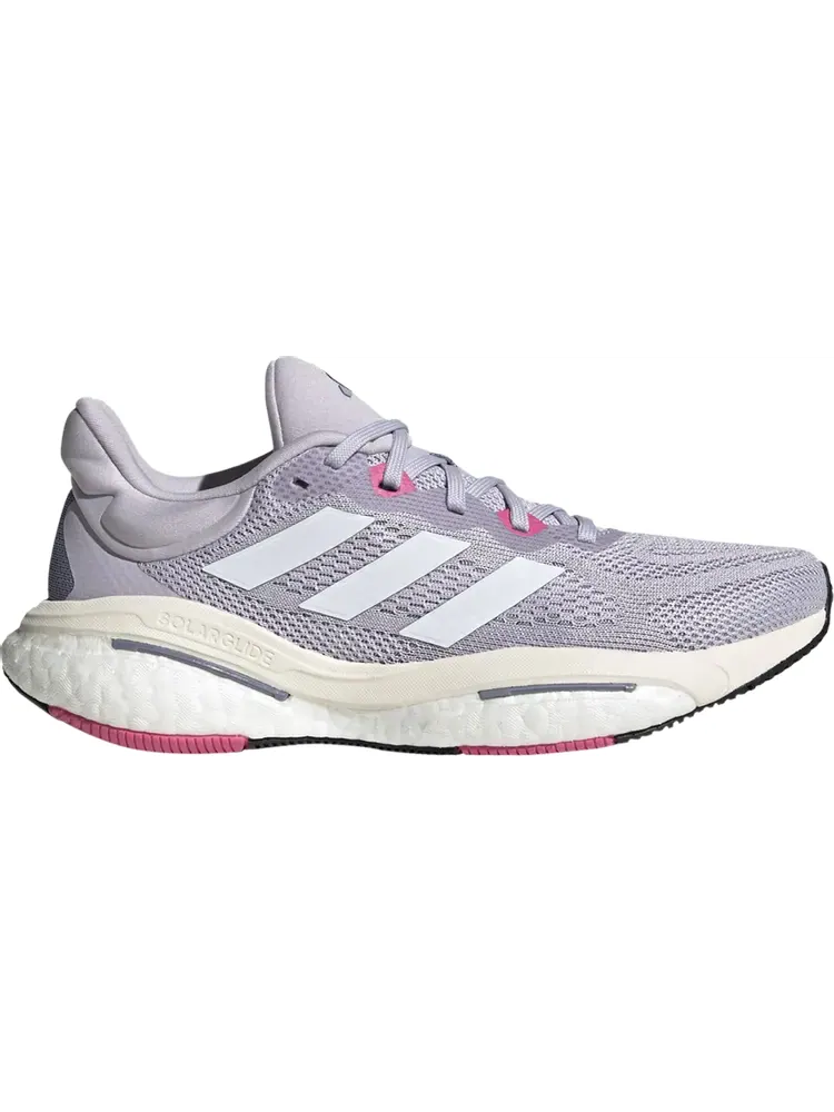 Кроссовки Adidas Wmns SolarGlide 6 'Silver Dawn Magenta' — изображение 1 из 1, фиолетовый