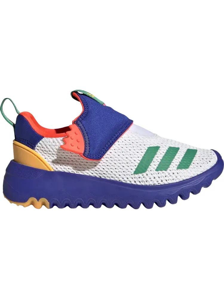 Кроссовки Suru365 Slip-On J 'White Blue Green' — изображение 1 из 1, белый