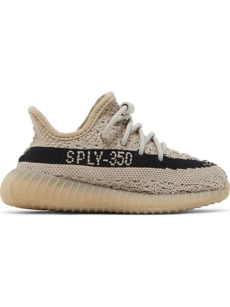 Кроссовки Adidas Yeezy Boost 350 V2 Kids 'Slate' — изображение 1 из 8, загар