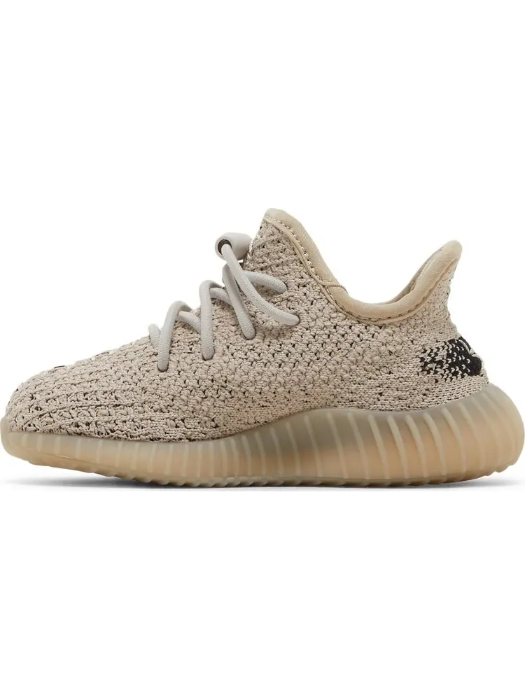 Кроссовки Adidas Yeezy Boost 350 V2 Kids 'Slate' — изображение 3 из 8, загар