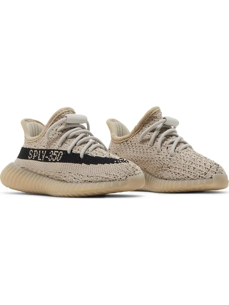 Кроссовки Adidas Yeezy Boost 350 V2 Kids 'Slate' — изображение 8 из 8, загар