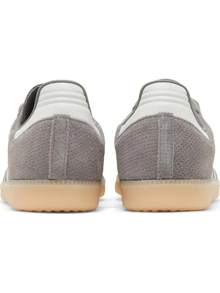Кроссовки Adidas Samba OG 'Grey Bliss Orange' — изображение 6 из 8, серый