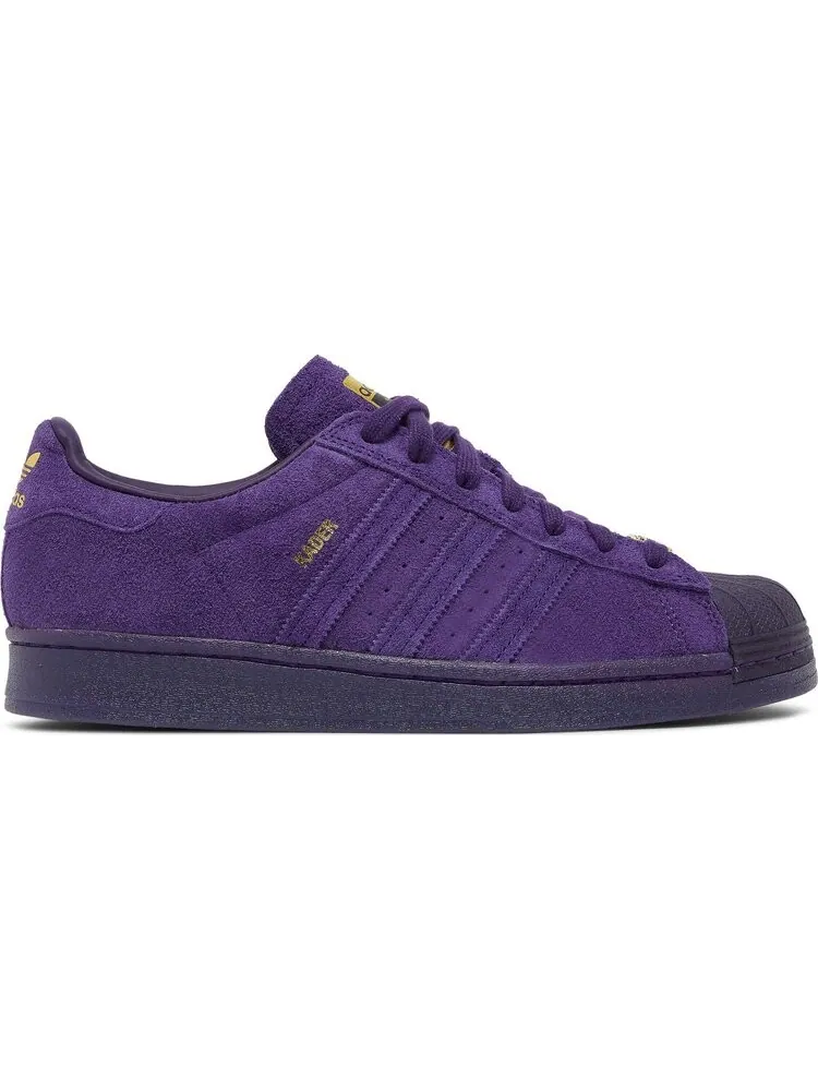 Кроссовки Adidas Kader Sylla x Superstar ADV 'Dark Purple' — изображение 1 из 8, фиолетовый