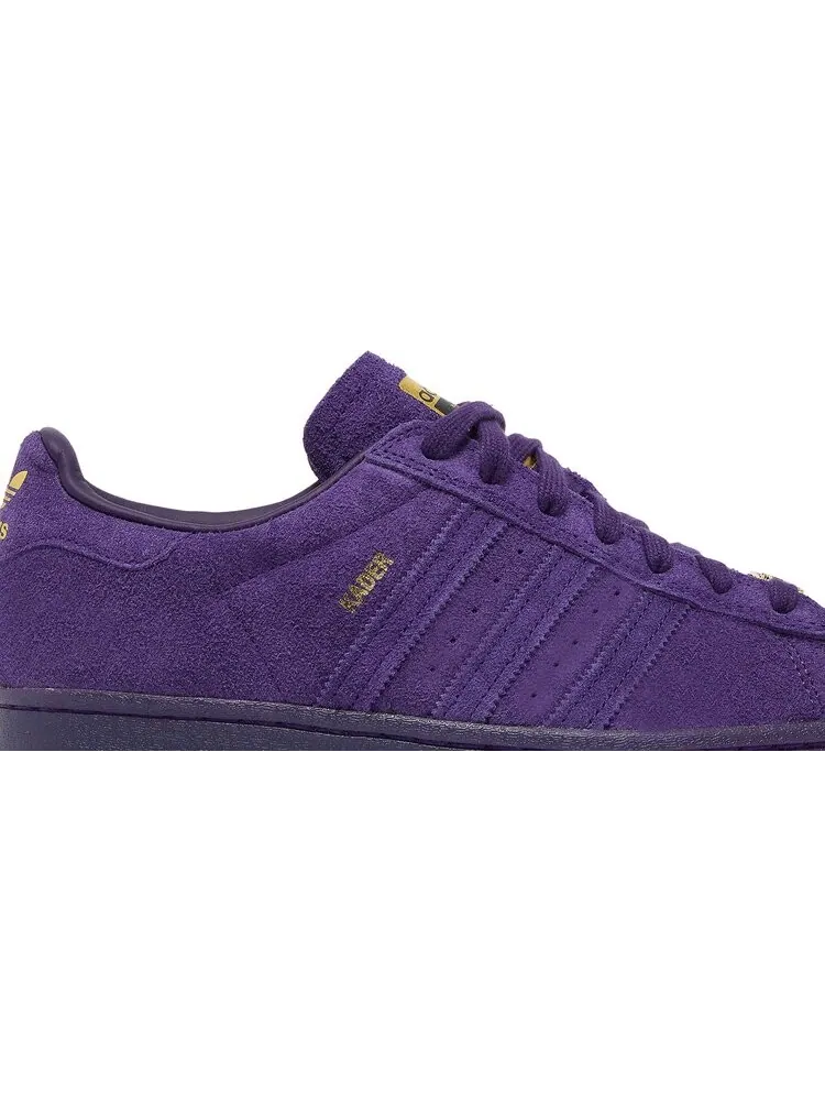 Кроссовки Adidas Kader Sylla x Superstar ADV 'Dark Purple' — изображение 2 из 8, фиолетовый