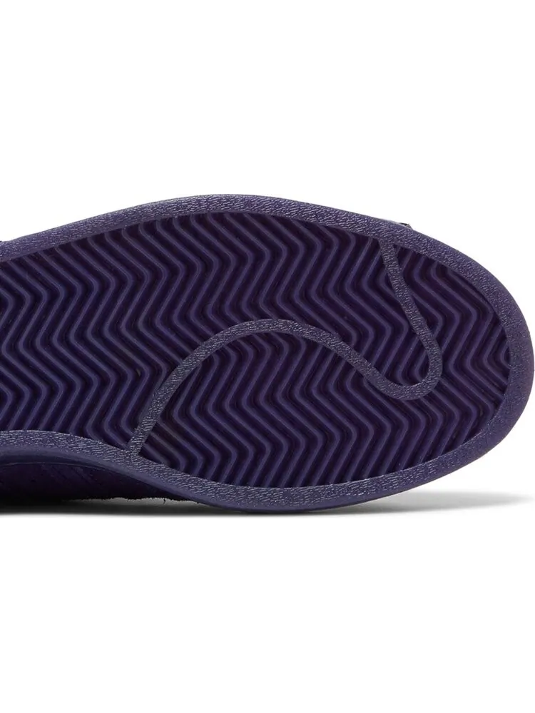 Кроссовки Adidas Kader Sylla x Superstar ADV 'Dark Purple' — изображение 5 из 8, фиолетовый