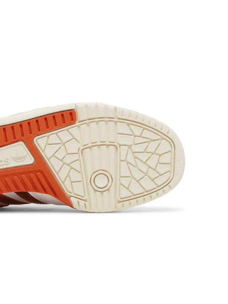 Кроссовки adidas Rivalry Low 'Orange Snakeskin' — изображение 6 из 9, белый/оранжевый/белый