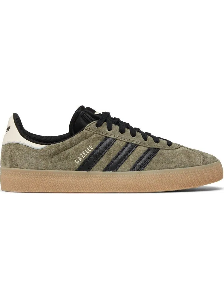 Кроссовки Gazelle ADV 'Olive Strata Gum' — изображение 1 из 4, зеленый