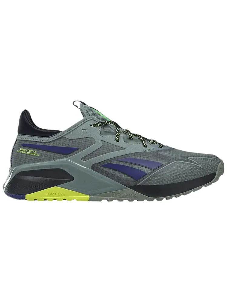 Кроссовки Reebok Nano X2 TR Adventure 'Harmony Green Solar Acid Yellow' — изображение 1 из 1, зеленый желтый