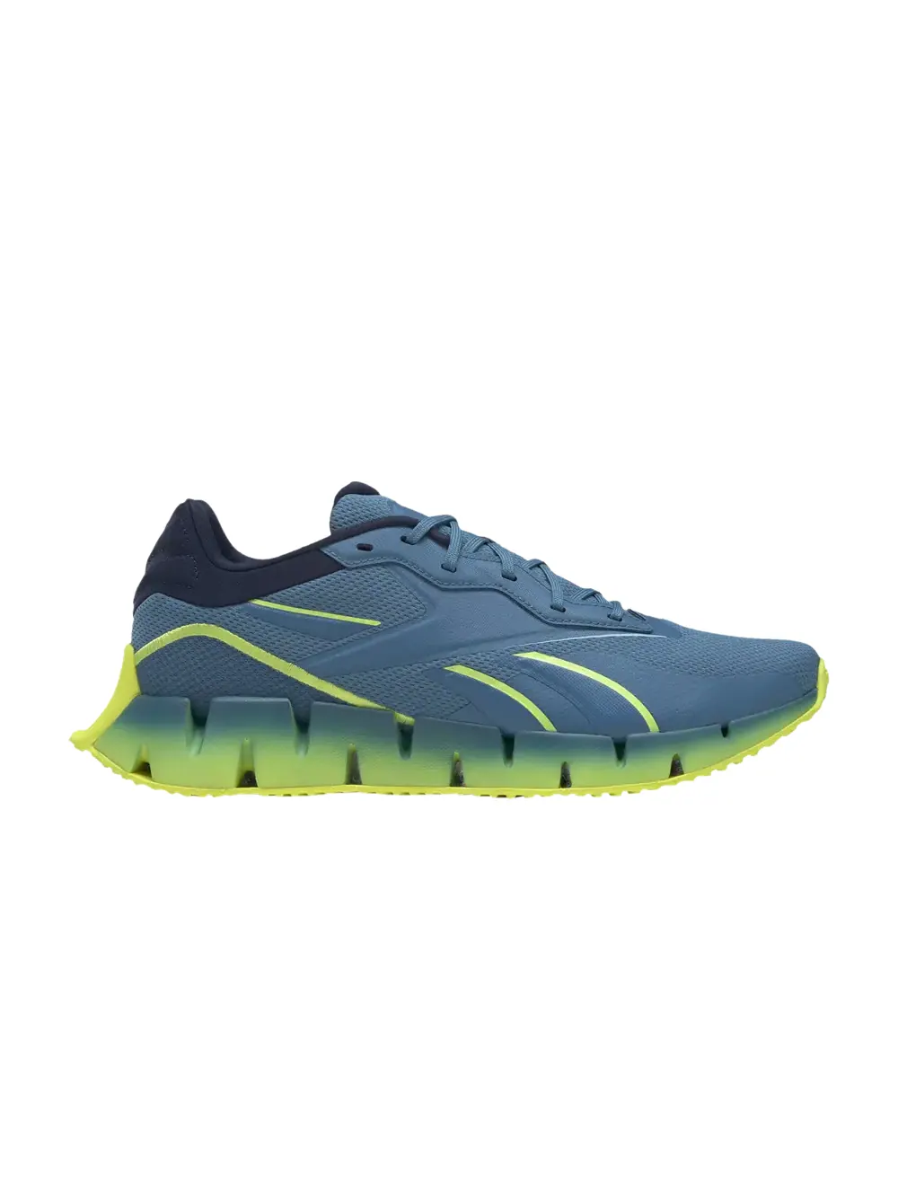 Кроссовки Zig Dynamica 4 Reebok — изображение 1 из 1, синий/желтый/темно-синий