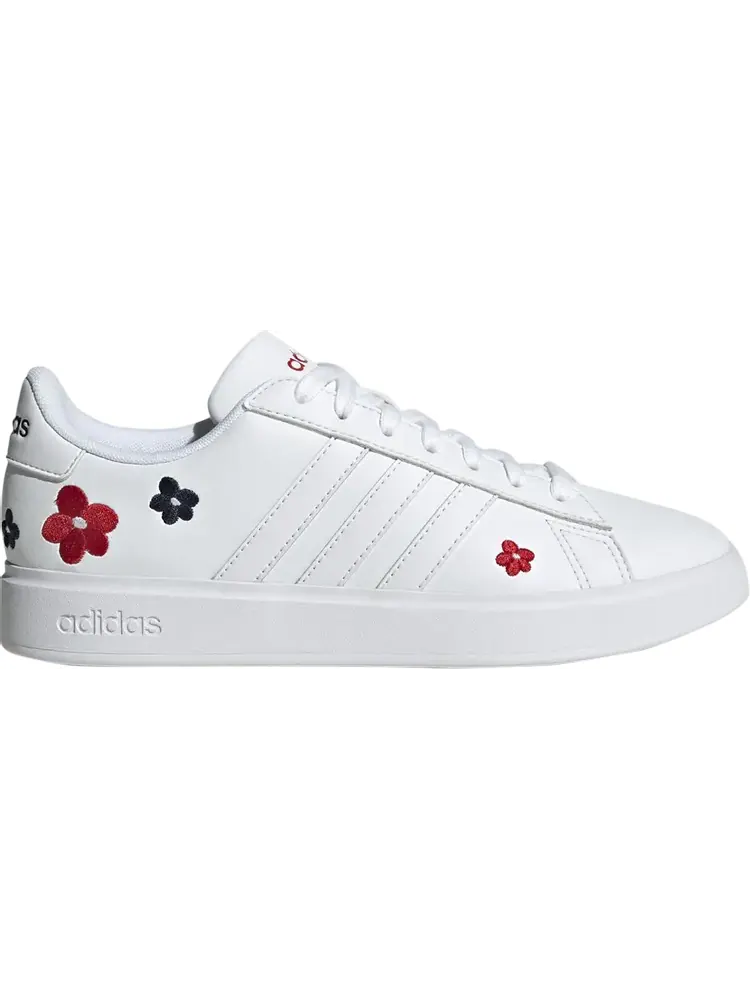 Кроссовки Wmns Grand Court Cloudfoam 'Floral Embroidery' — изображение 1 из 1, белый