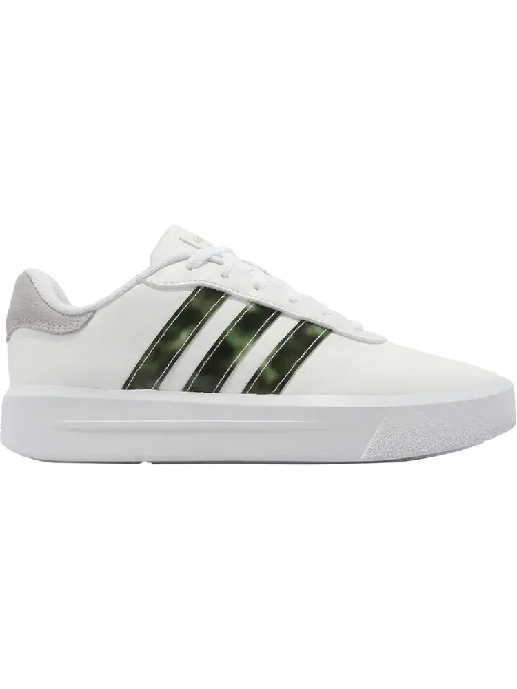 Кроссовки Wmns Court Platform 'White Linen Green' — изображение 1 из 1, белый