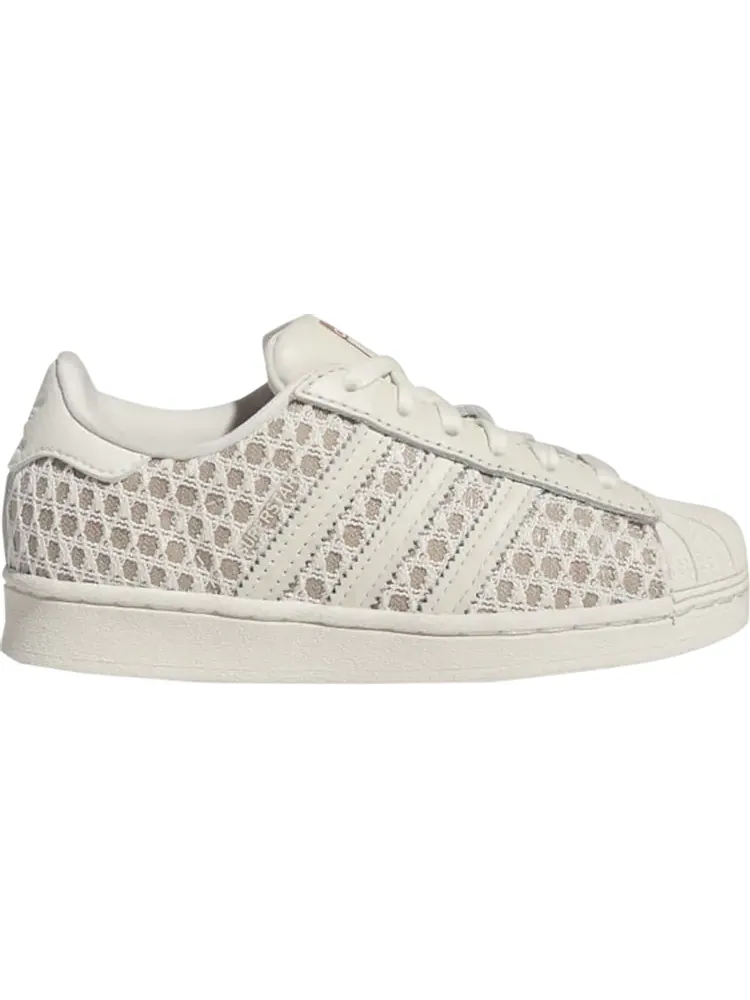 Кроссовки Adidas Ivy Park x Superstar Little Kid 'Ivytopia' — изображение 1 из 1, бежевый