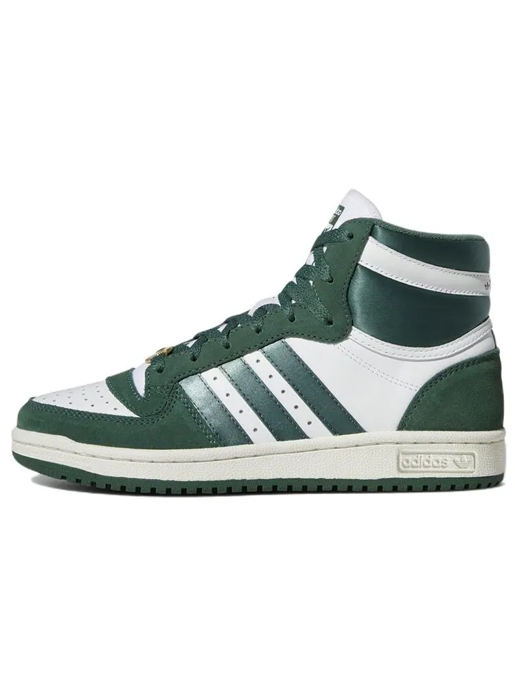 Кроссовки Adidas originals Top ten Skateboarding Shoes Women — изображение 1 из 6, зеленый