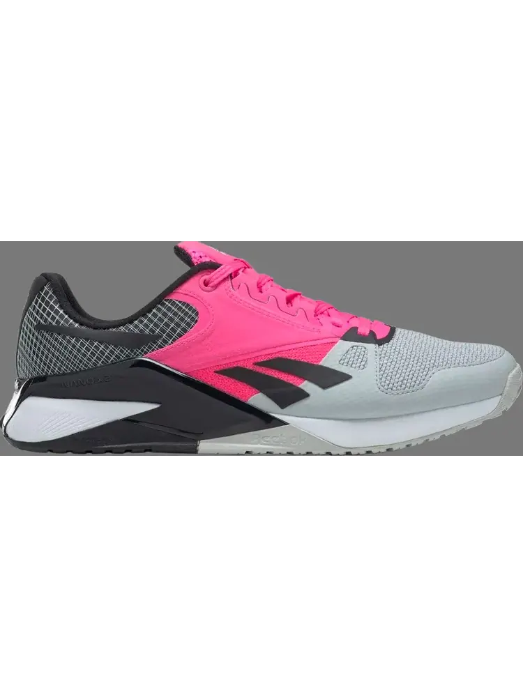 Кроссовки nano 6000 'pure grey atomic pink' Reebok — изображение 1 из 1, серый