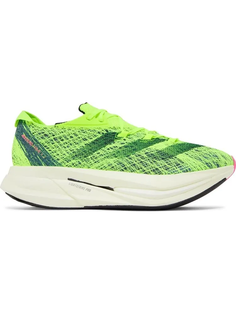 Кроссовки Adizero Prime X 2 Strung 'Lucid Lemon' — изображение 1 из 4, зеленый