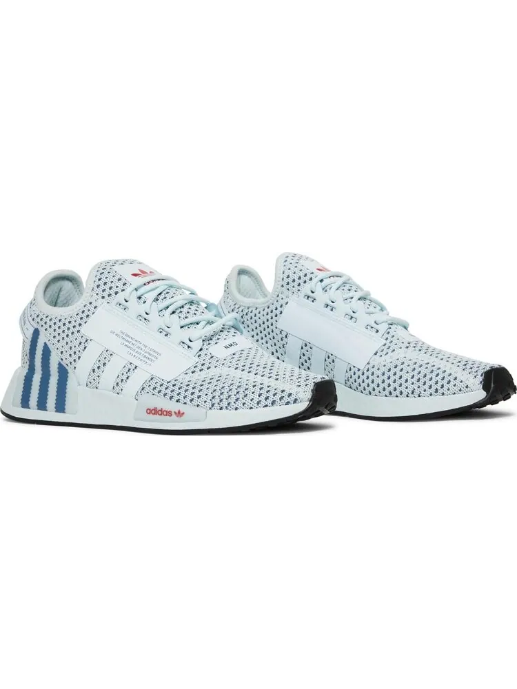 Кроссовки Adidas NMD_R1 V2 'Almost Blue' — изображение 8 из 8, синий