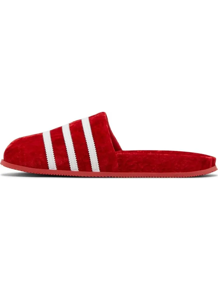 Кроссовки Adimule Slide 'Red Velvet' — изображение 3 из 4, красный