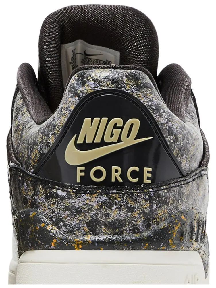 Кроссовки Nigo x Nike Air Force 3 Low SP — изображение 7 из 8, белый