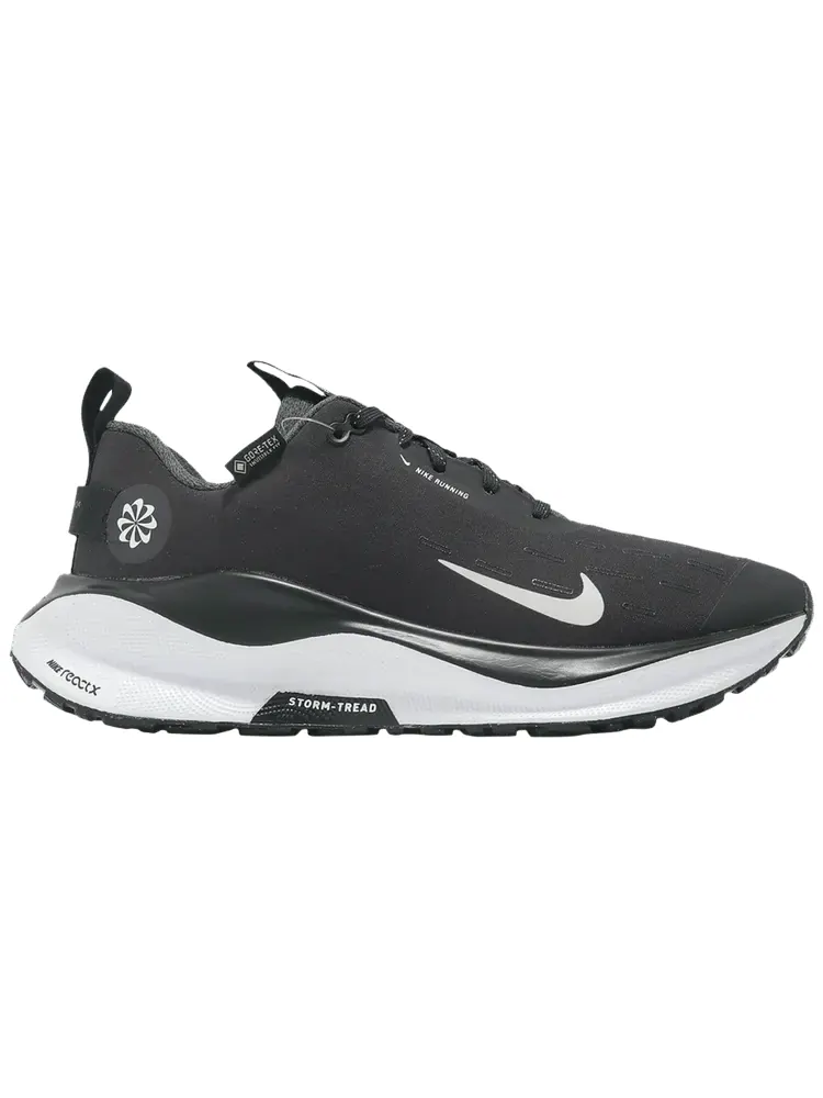Кроссовки Nike Wmns ReactX Infinity Run 4 GORE-TEX 'Black White Volt' — изображение 1 из 1, черный белый
