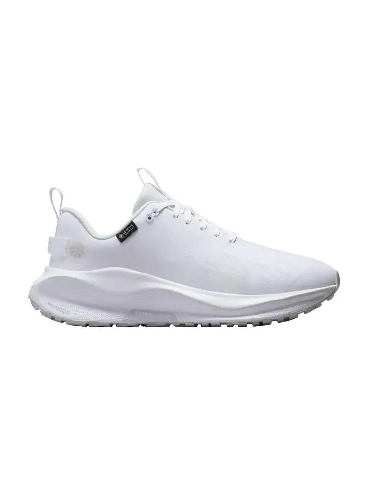 Кроссовки Wmns ReactX Infinity Run 4 GORE-TEX 'White Pure Platinum' — изображение 1 из 1, белый платиновый