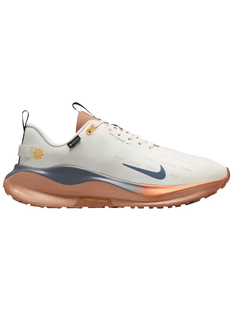 Кроссовки Nike ReactX Infinity Run 4 GORE-TEX 'Sail Total Orange Blue' — изображение 1 из 1, бежевый