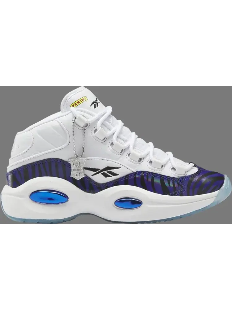 Кроссовки panini x question mid big kid 'tiger prizm' Reebok — изображение 1 из 1, белый