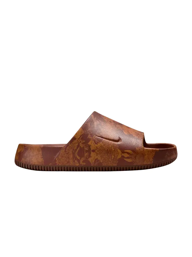 Кроссовки Calm Slide 'Printed - Cinnamon' — изображение 1 из 1, коричневый