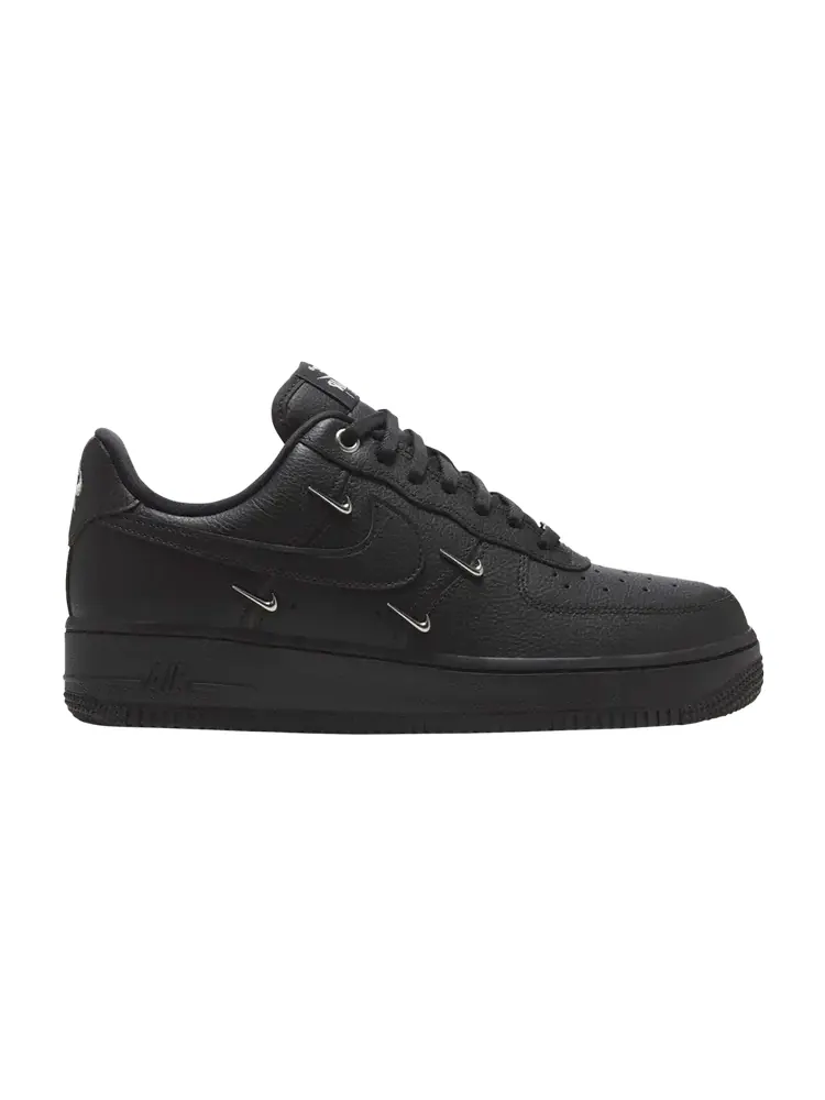 Кроссовки Wmns Air Force 1 — изображение 1 из 1, черный серебристый